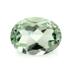 GREEN AMETHYST CUT OVAL 12X9MM 3.55 Cts.