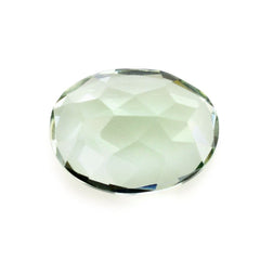 GREEN AMETHYST CUT OVAL 12X9MM 3.55 Cts.
