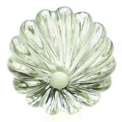 GREEN AMETHYST MELON CARVED BALL (SUPER EXTRA) (FULL DRILL) (DES#69) 15MM 20.35 Cts.