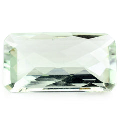 GREEN AMETHYST CHECKER CUT OCTAGON 22X12MM 13.47 Cts.