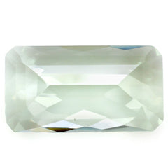 GREEN AMETHYST CHECKER CUT OCTAGON 22X12MM 13.47 Cts.