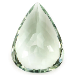 GREEN AMETHYST CUT PEAR 19.50X14MM 12.10 Cts.
