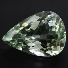 GREEN AMETHYST CUT PEAR 19.50X14MM 12.10 Cts.