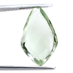 GREEN AMETHYST BOTH SIDE TABLE CUT FANCY 20.50X10.50MM 7.50 Cts.