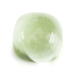 GREEN AMETHYST CUSHION CAB (FROSTED) (HIGH DOME) 13MM 13.16 Cts.