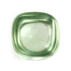 GREEN AMETHYST CUSHION CAB (FROSTED) (HIGH DOME) 13MM 13.16 Cts.