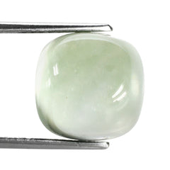 GREEN AMETHYST CUSHION CAB (FROSTED) (HIGH DOME) 13MM 13.16 Cts.