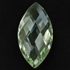 GREEN AMETHYST BRIOLETTE MARQUISE 18X9MM 4.75 Cts.