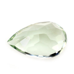 GREEN AMETHYST CUT PEAR (C1) 14X9MM 3.95 Cts.