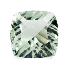 GREEN AMETHYST LONG STEP CONCAVE CUSHION (DES#88) 12MM 5.65 Cts.