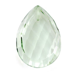 GREEN AMETHYST CONCAVE PLATES (DES#16) (HALF DRILL) 14X10MM 4.28 Cts.