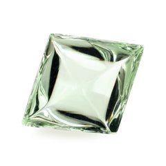 GREEN AMETHYST PYRAMID KITE SHAPE CAB (SPECIAL) 12.80X10.70MM 3.10 Cts.