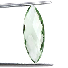 GREEN AMETHYST BRIOLETTE MARQUISE 22X8MM 5.3 Cts.