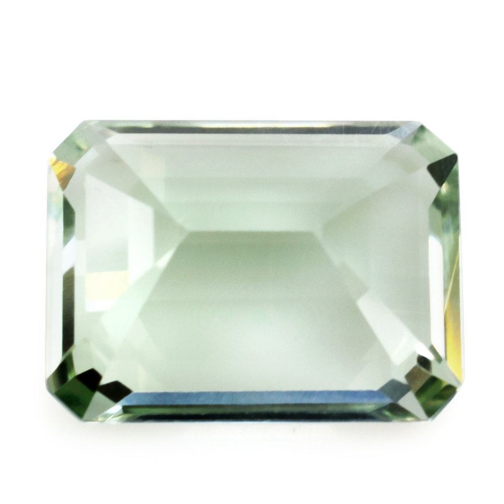 GREEN AMETHYST CUT OCTAGON 15.50X11.50MM (C-2/CLEAN) 11.13 Cts.
