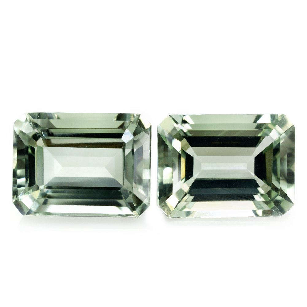 GREEN AMETHYST CUT OCTAGON 15.50X11.50MM (C-2/CLEAN) 11.13 Cts.