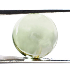 GREEN AMETHYST PLAIN BALLS 14MM 19.20 Cts.