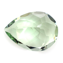 GREEN AMETHYST CUT PEAR 21X16MM 18.00 Cts.