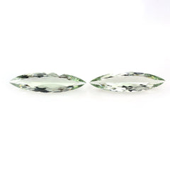 GREEN AMETHYST CUT MARQUISE 30X8MM 6.70 Cts.