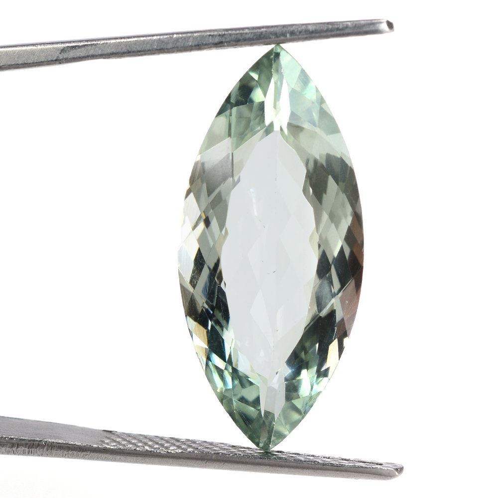 GREEN AMETHYST CUT MARQUISE 25X11.50MM 10.35 Cts.