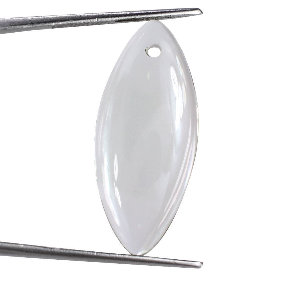 GREEN AMETHYST MARQUISE CAB (FULL DRILL) 30X13MM 11.85 Cts.