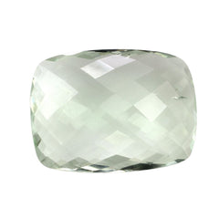 GREEN AMETHYST BRIOLETTE CUSHION (SI) 24X18MM 24.75 Cts.