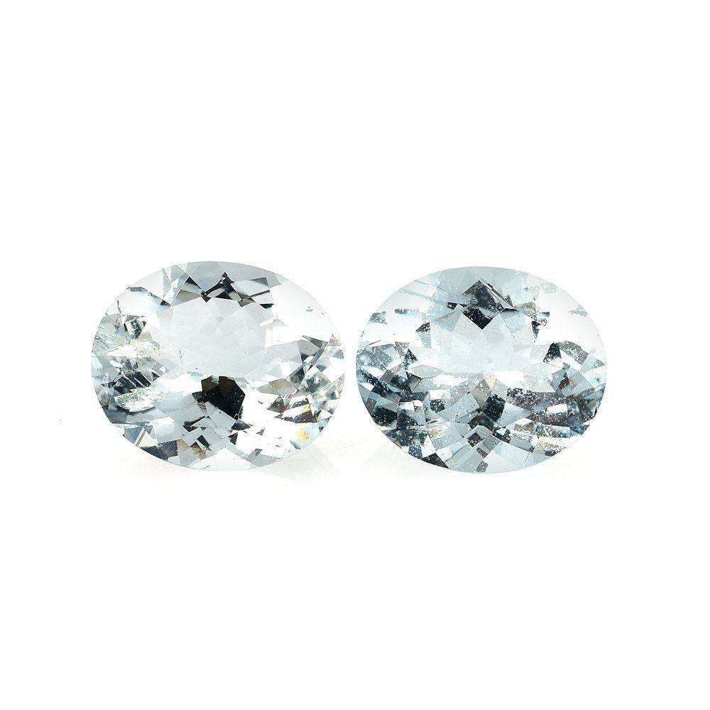 GREEN AQUAMARINE CUT OVAL (HI) 12X10MM 4.05 Cts.