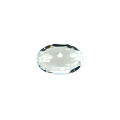 GREEN AQUAMARINE CUT OVAL (SI) 6X4MM 0.40 Cts.