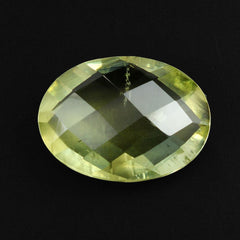 GREEN AQUAMARINE BRIOLETTE OVAL 17X12.50MM 9.54 Cts.