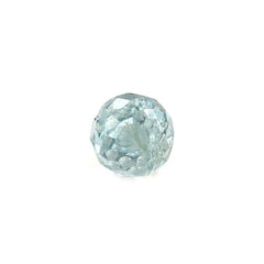 GREEN AQUAMARINE FACETED DROPS (HALF DRILL) (HI) 8X5MM 1.33 Cts.
