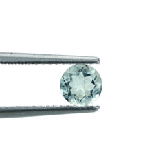 GREEN AQUAMARINE CUT ROUND (HI) 5.00MM 0.45 Cts.
