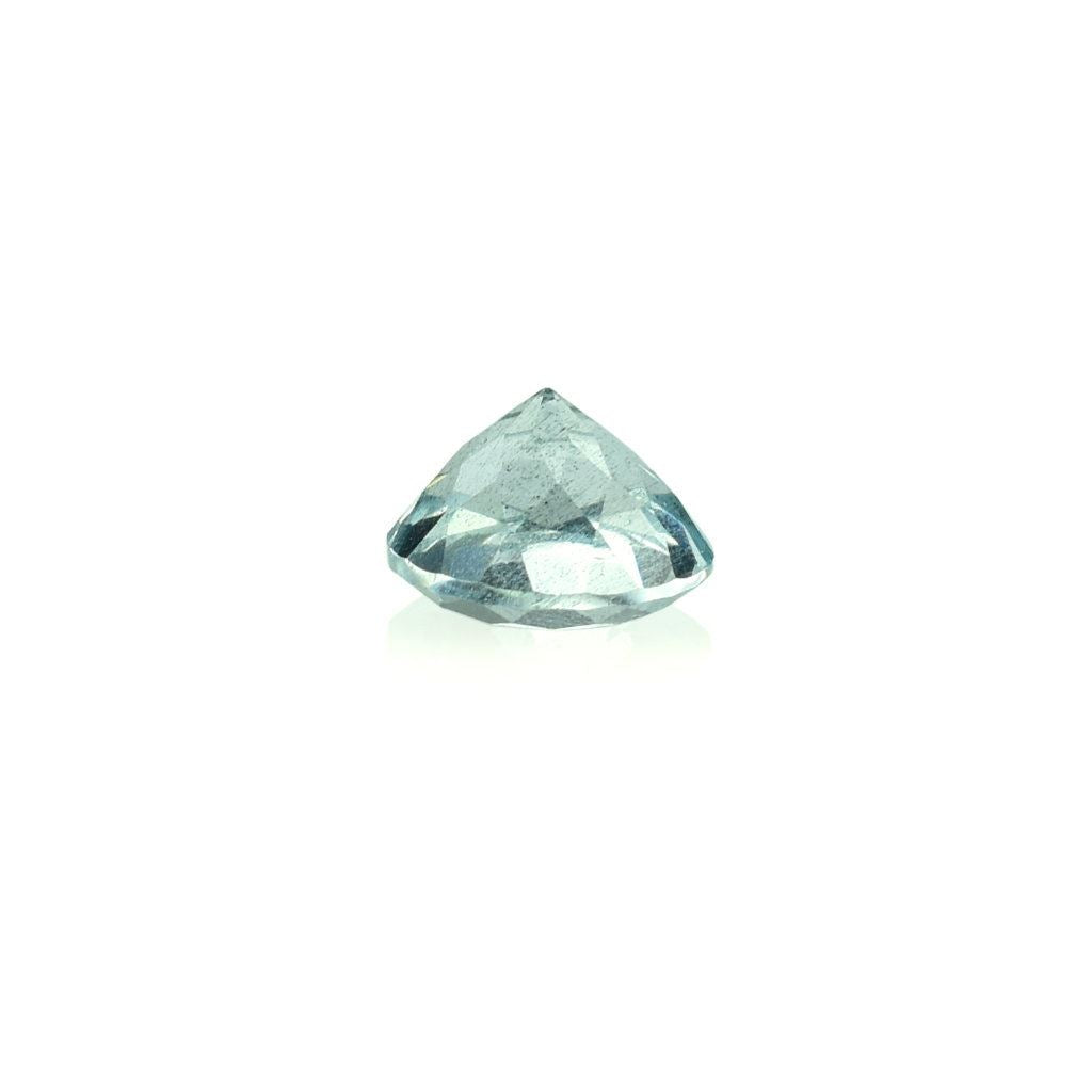 GREEN AQUAMARINE CUT ROUND (HI) 6.50MM 1.04 Cts.