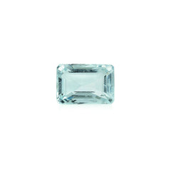 GREEN AQUAMARINE STEP CUT OCTAGON (C/SI) 13X9MM 6.48 Cts.