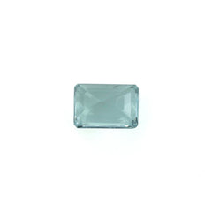 GREEN AQUAMARINE STEP CUT OCTAGON (C/SI) 13X9MM 6.48 Cts.