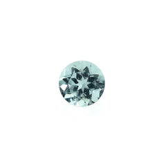 GREEN AQUAMARINE CUT ROUND 5X5MM (A+/SI) 0.52 Cts.