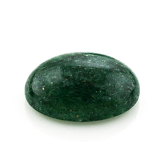 GREEN AVENTURINE QUARTZ OVAL CAB (DARK) 16X12MM 8.87 Cts.