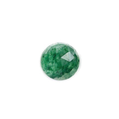 GREEN AVENTURINE ROSE CUT ROUND CAB 5MM 0.43 Cts.