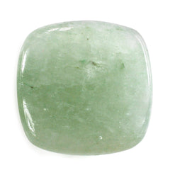 GREEN AVENTURINE LENTIL CUSHION (LITE) 14MM 7.00 Cts.