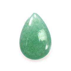 GREEN AVENTURINE PLAIN LENTIL PEAR 12X8.20MM 2.51 Cts.