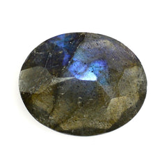 GREY LABRADORITE CUT OVAL (SUPER) 11X9MM 3.27 Cts.