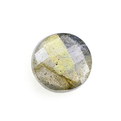 GREY LABRADORITE BRIOLETTE ROUND 6MM 0.78 Cts.