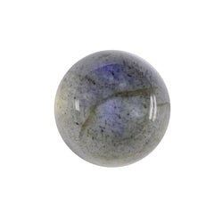 BLUE SHINE LABRADORITE ROUND CAB 6X6MM 1.37 Cts.