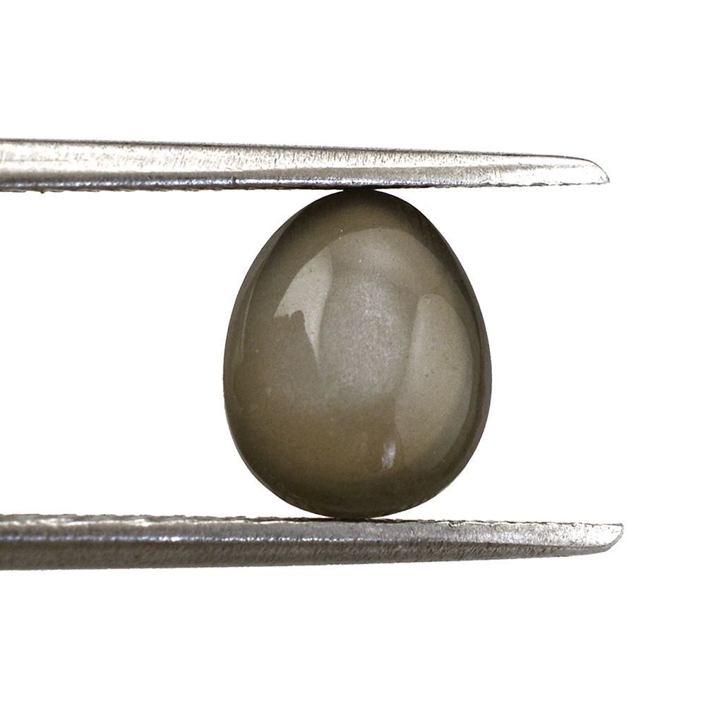 GREY MOONSTONE LENTIL FANCY SHAPE 9X7MM 1.76 Cts.