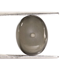 GREY MOONSTONE OLIVE (HALF DRILL) 15X12MM 11.66 Cts.