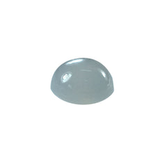 GREY MOONSTONE CURVED ROUND CAB (SILVER GREY LIGHT)(OPAQUE) 5.50X5.50 MM 0.78 Cts.