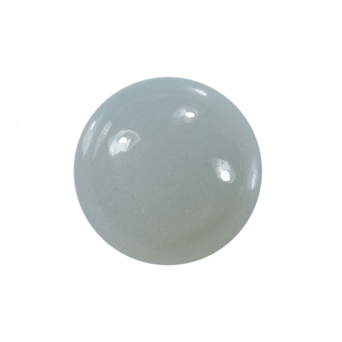 GREY MOONSTONE CURVED ROUND CAB (SILVER GREY LIGHT)(OPAQUE)(CLEAN) 10.80X10.80 MM 4.73 Cts.