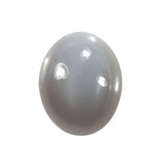 GREY MOONSTONE PLAIN OVAL CAB (MEDIUM)(CLEAN) 10.00X8.00 MM 2.58 Cts.