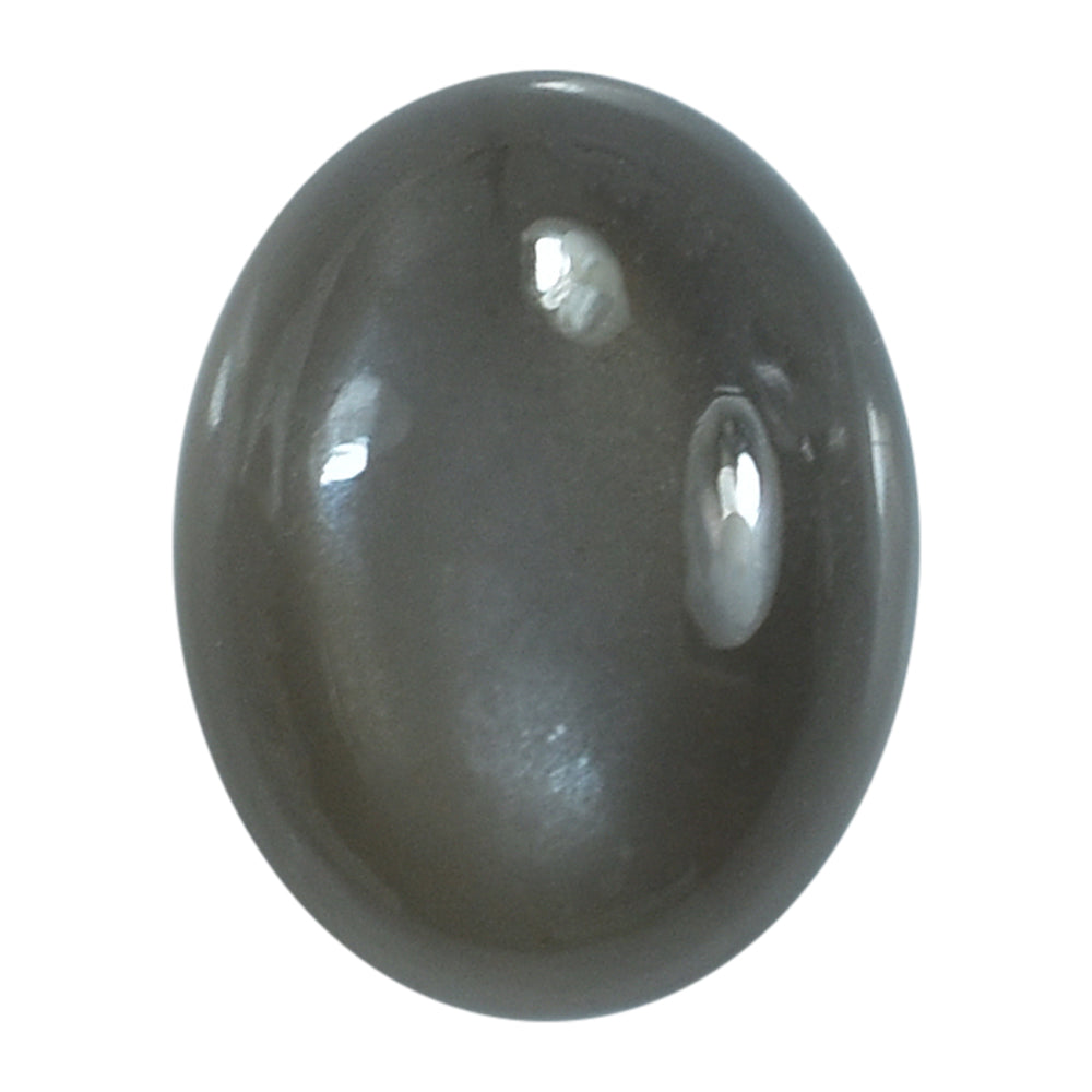 GREY MOONSTONE PLAIN OVAL CAB (DARK) 9.00X7.00 MM 1.81 Cts.