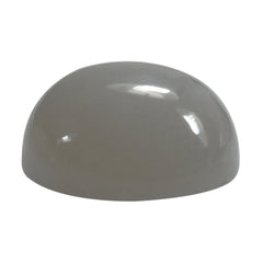 GREY MOONSTONE PLAIN ROUND CAB (SILVER GREY MEDIUM) 12.00X12.00 MM 6.27 Cts.