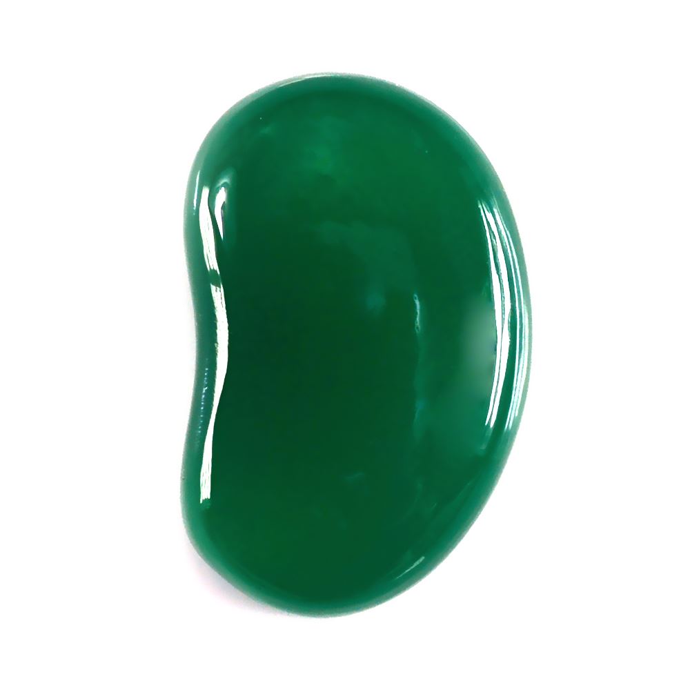 GREEN ONYX MANGO SHAPE 24.50X15MM 22.14 Cts.