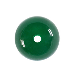 GREEN ONYX PLAIN ROUND BALLS (FULL DRILL 1.50MM) 10MM 6.81 Cts.
